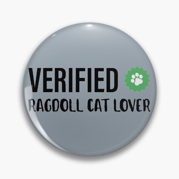 Item preview, Verified Ragdoll Cat | Gift Ideas | Blue Kittens Check  designed and sold by Fluffy-Vectors.
