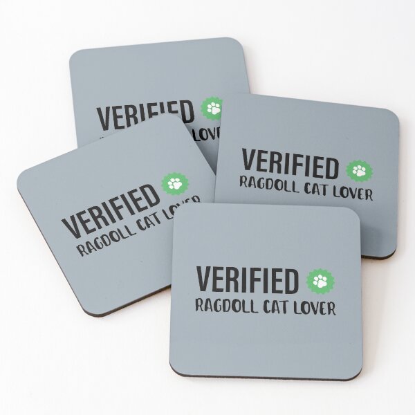 Item preview, Verified Ragdoll Cat | Gift Ideas | Blue Kittens Check  designed and sold by Fluffy-Vectors.