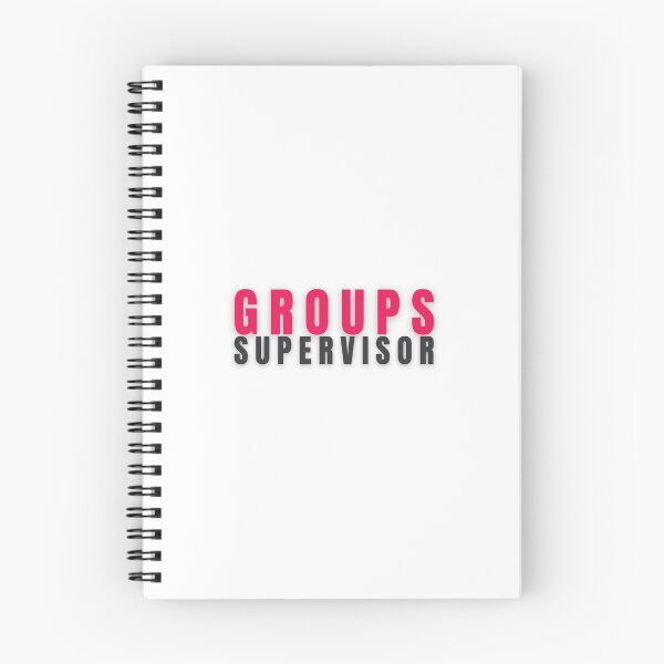 Item preview, Groups Supervisor designed and sold by Hoteliers.