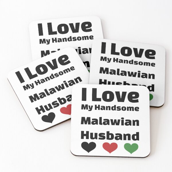 Item preview, I Love My Handsome Malawian Husband - Malawi Husband designed and sold by DiceNLDesigns.