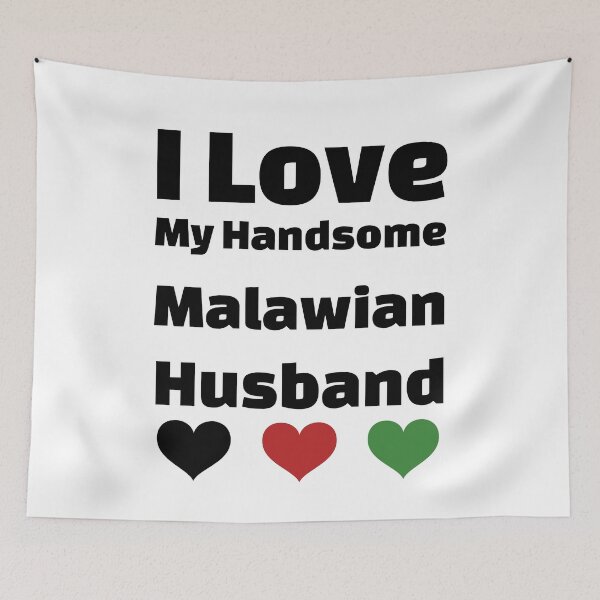 Item preview, I Love My Handsome Malawian Husband - Malawi Husband designed and sold by DiceNLDesigns.