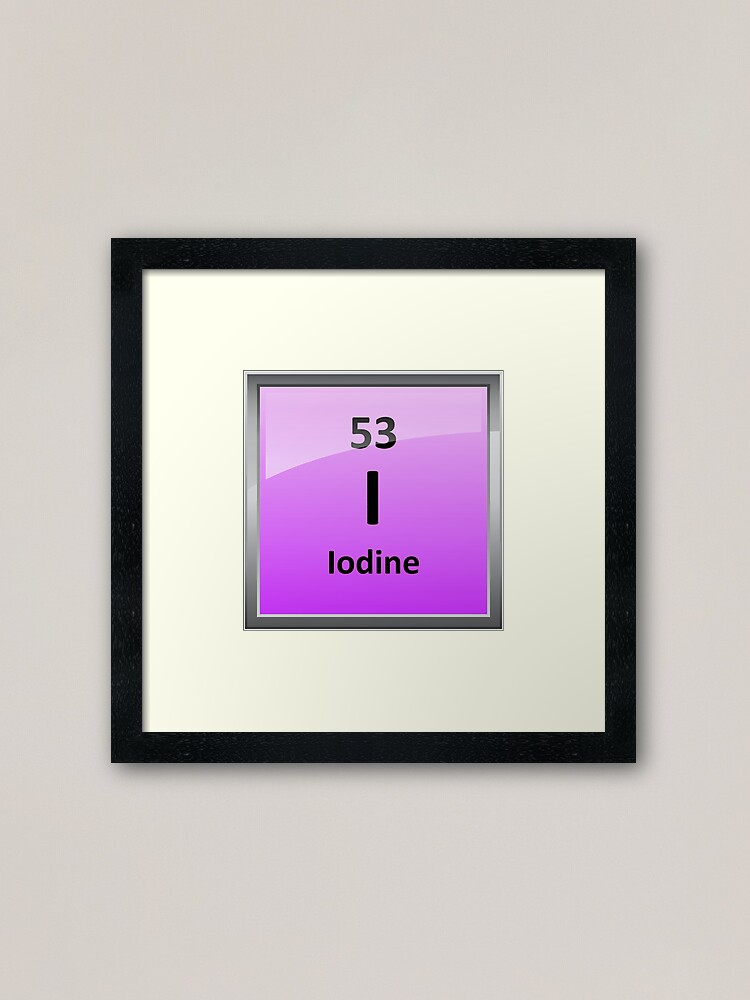 iodine symbol