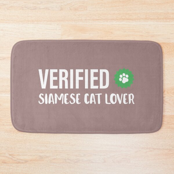 Item preview, Verified Siamese Cat Lover | Funny Gift Ideas | Cute designed and sold by Fluffy-Vectors.