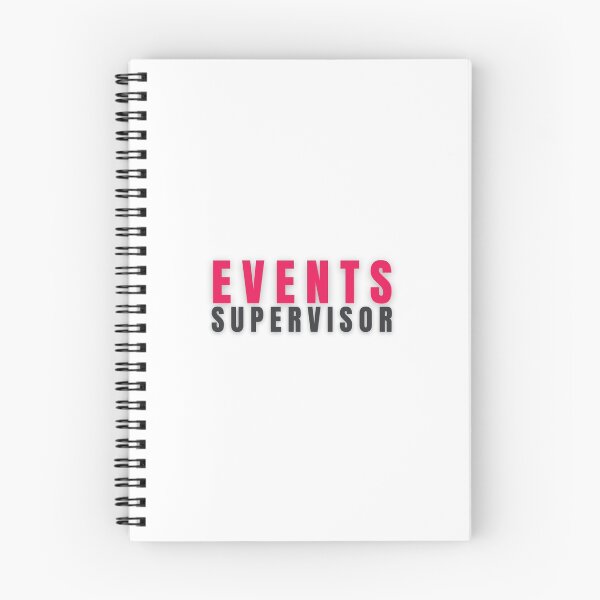 Item preview, Events Supervisor designed and sold by Hoteliers.