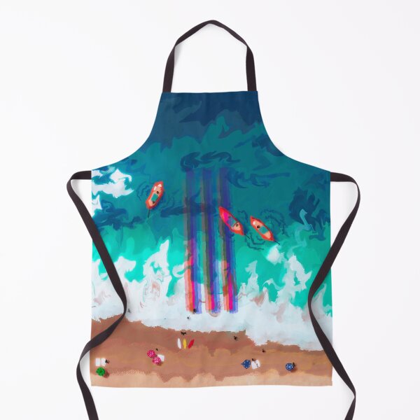 Item preview, A glitch on the beach designed and sold by ArtofAbhi.