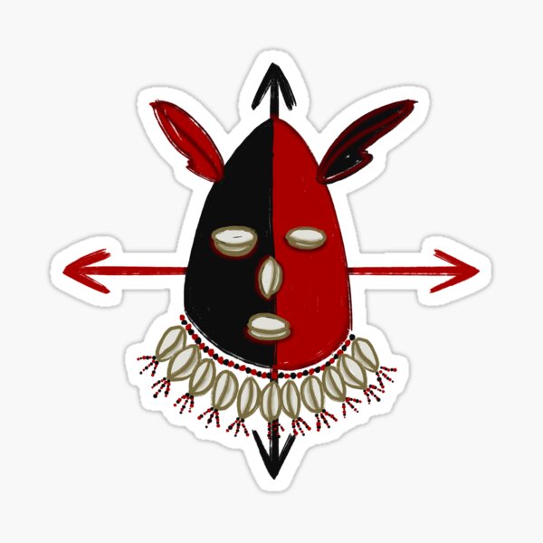 Papa at the Crossroads Sticker