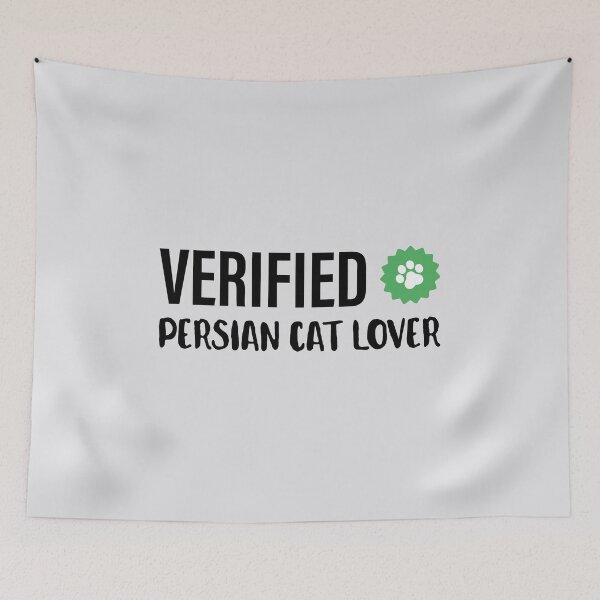 Item preview, Verified Cat Lover | Persian Kittens | Funny Gift Ideas designed and sold by Fluffy-Vectors.