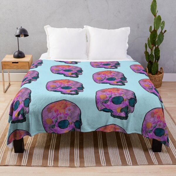 Item preview, Floral Skull designed and sold by ZERO-by-Design.