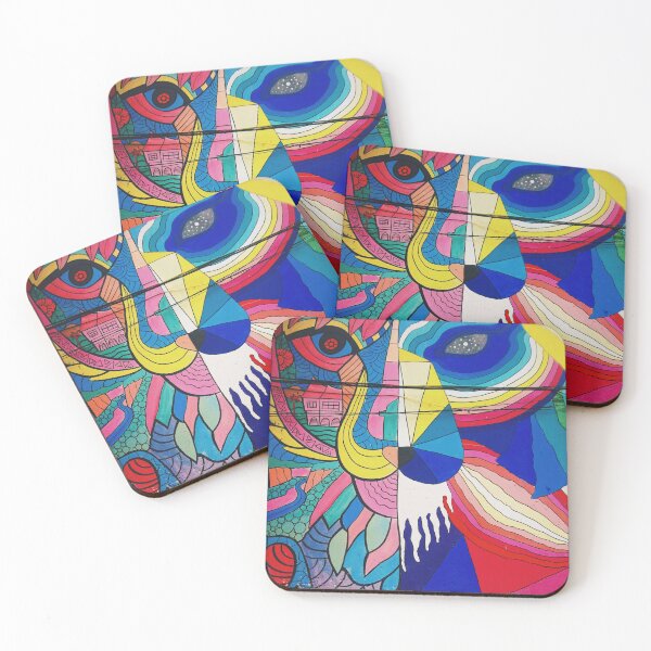 Item preview, Ukrainian Flag Colorful Lion pattern designed and sold by Sam Artist.