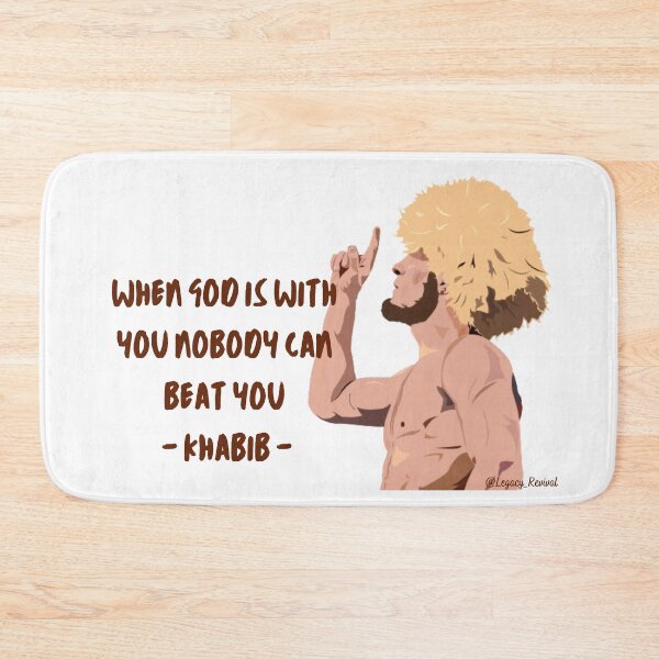 Item preview, Khabib Nurmagomedov If God Is With You Nobody Can Beat You designed and sold by LegacyRevival.