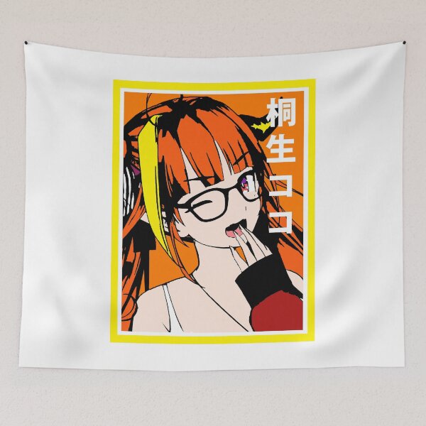 Item preview, Hololive Kiryu Coco With Glasses  designed and sold by UDTee.