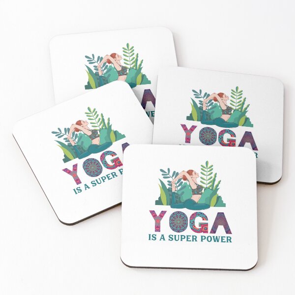 Item preview, Yoga is a super power t-shirt designed and sold by JeremyMadaci.