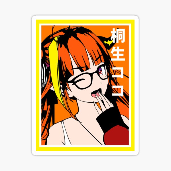 Item preview, Hololive Kiryu Coco With Glasses  designed and sold by UDTee.