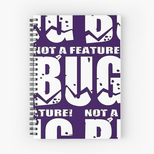 Item preview, Not a feature, a bug - white designed and sold by reIntegration.