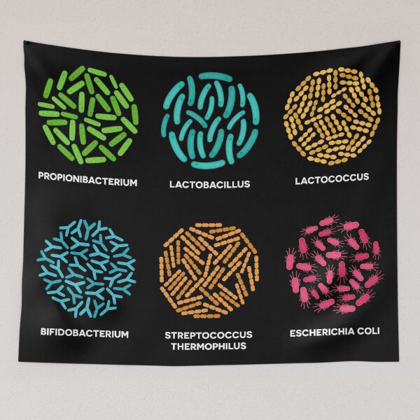 Item preview, Microbiologist Gift Idea Colorful Bacteria Colonies  designed and sold by roocky.