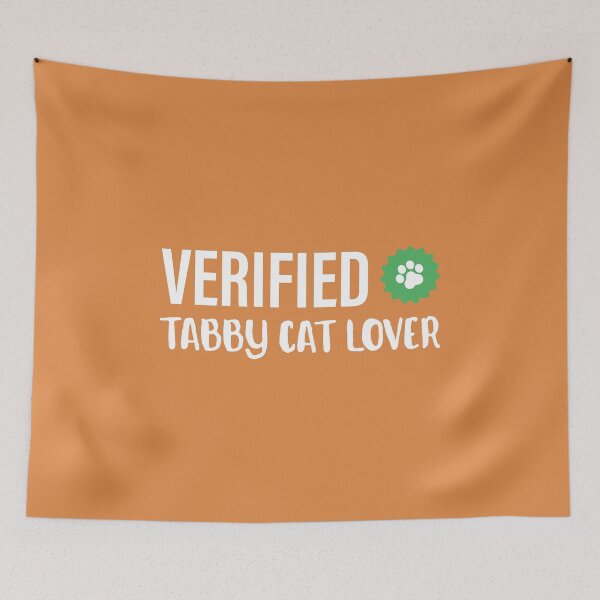 Item preview, Verified Tabby Cat Lover | Gift Ideas | Funny Meme designed and sold by Fluffy-Vectors.