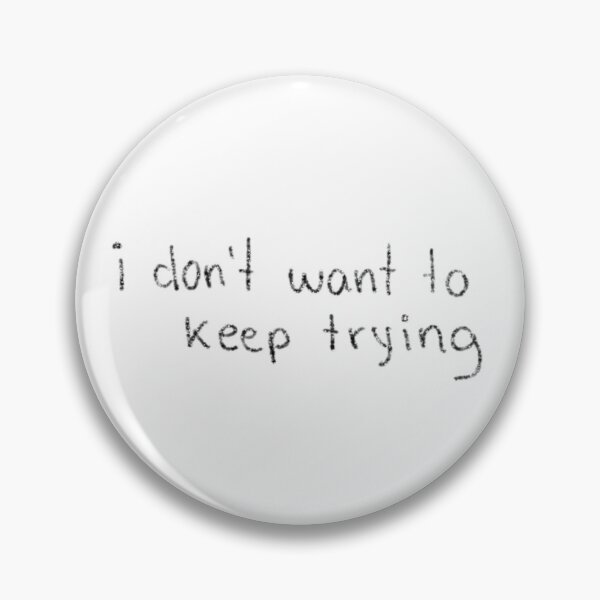 Item preview, Sad quote sticker designed and sold by Sasedesigns.