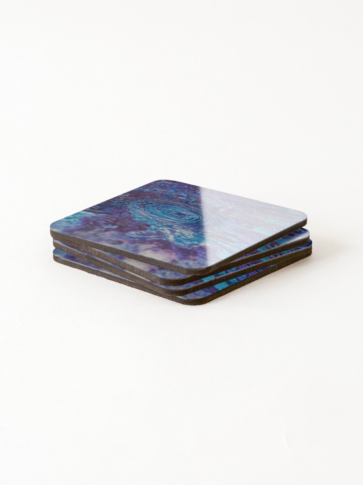 Thumbnail 4 of 5, Coasters (Set of 4), Spiraling Surfaces designed and sold by RewskiPhotos.