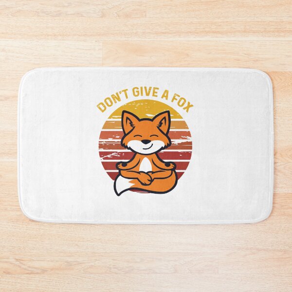 Item preview, Don't give a fox yoga t-shirt designed and sold by JeremyMadaci.