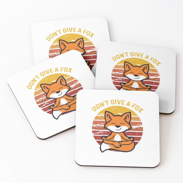 Item preview, Don't give a fox yoga t-shirt designed and sold by JeremyMadaci.