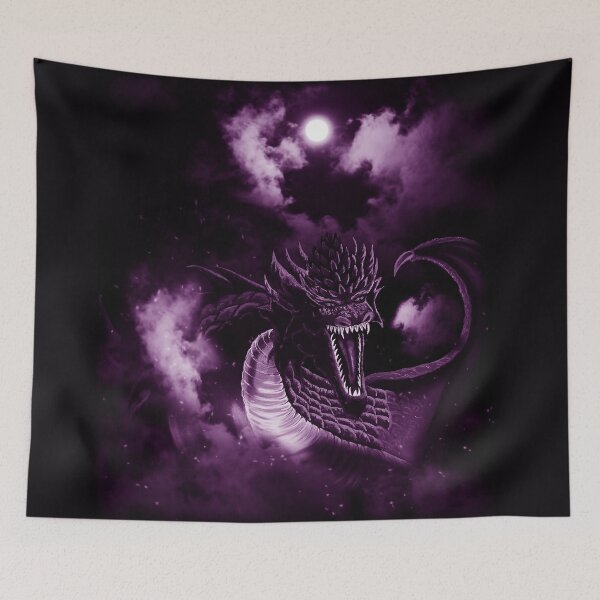 Item preview, Magenta Moon Fire Dragon Cloud Breaker designed and sold by Kim Andrews.