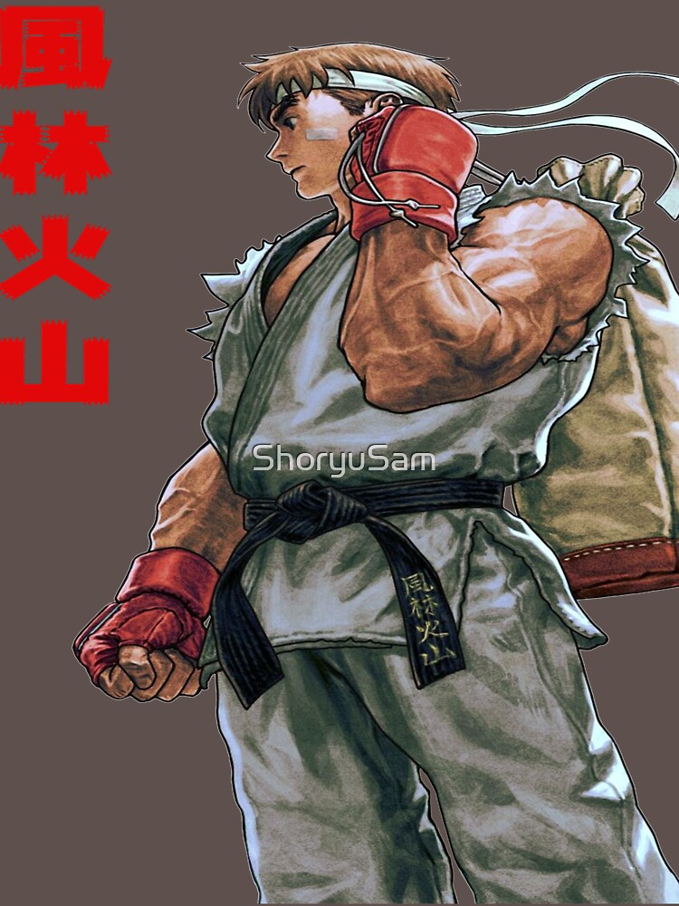 Ryu Street fighter Alpha  Canvas Print for Sale by ShoryuSam