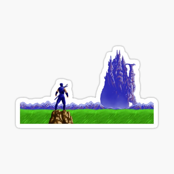 Ninja Gaiden Stickers Redbubble