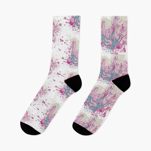 Item preview, ASL I Love You Color Burst designed and sold by EloiseArt.