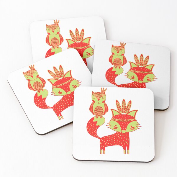 Item preview, Cute baby Fox&OwL Design designed and sold by Red-ElYoubi.