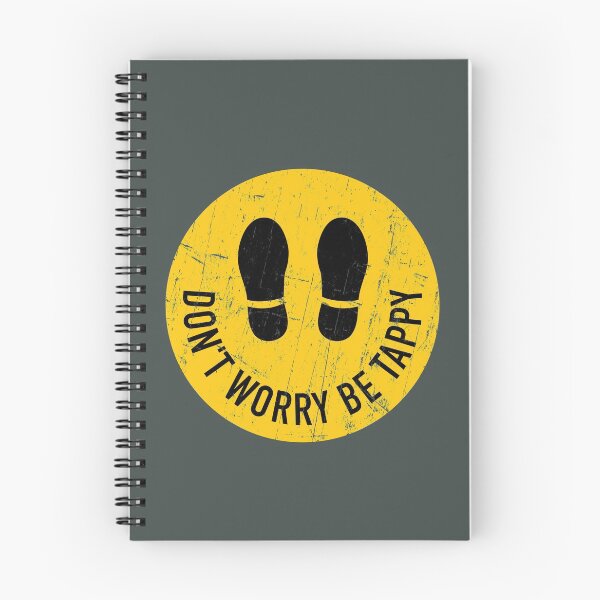 Item preview, Funny Tap dancing gift - Don't worry be tappy | tap dance related gifts, tap dance student gift, tap dance teacher gift tap shoes designed and sold by TAP-DANCE-ART.