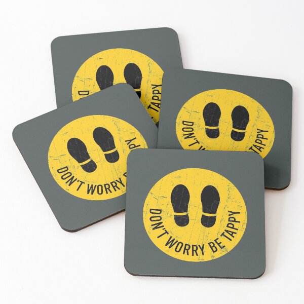 Item preview, Funny Tap dancing gift - Don't worry be tappy | tap dance related gifts, tap dance student gift, tap dance teacher gift tap shoes designed and sold by TAP-DANCE-ART.