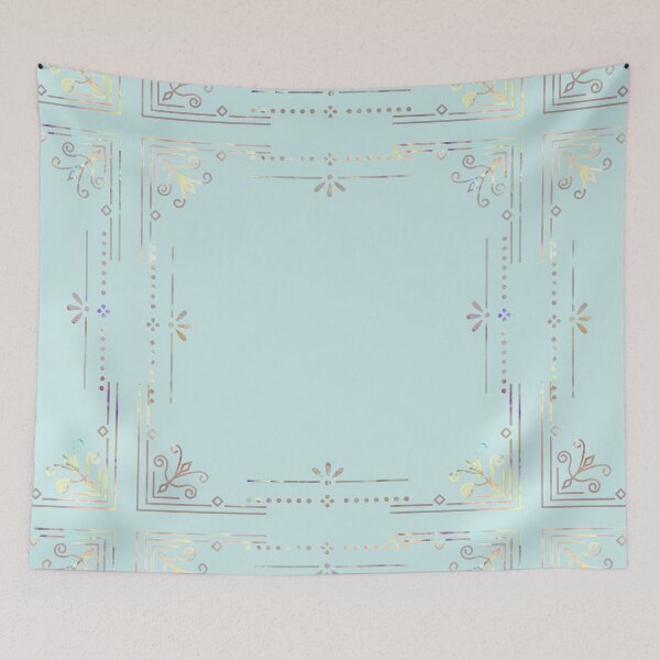 Item preview, Turquoise Holo Boho Decorative Pattern designed and sold by NelBo.
