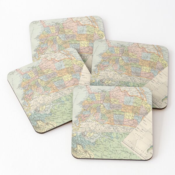 Item preview, Vintage World Maps designed and sold by ArtIsland.
