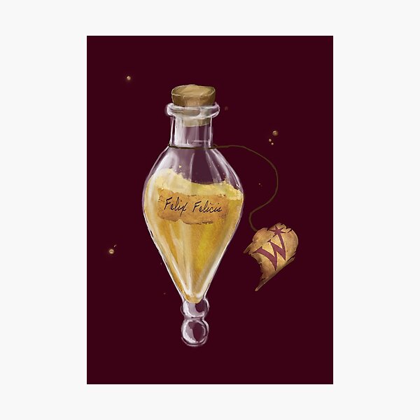 Vista previa del artículo con la obra «Felix felicis», diseñado y vendido por happy-wild-vibe.