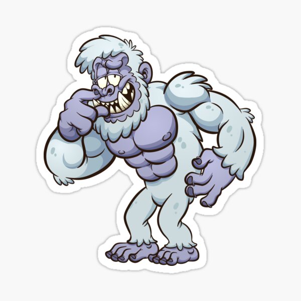Cartoon yeti Cartoon yeti