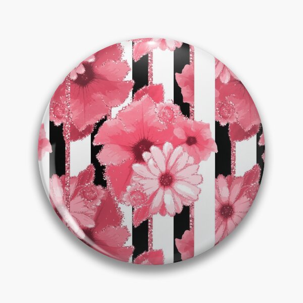 Item preview, Glittered stripes and flowers designed and sold by Elena Ivan - Papadopoulou.