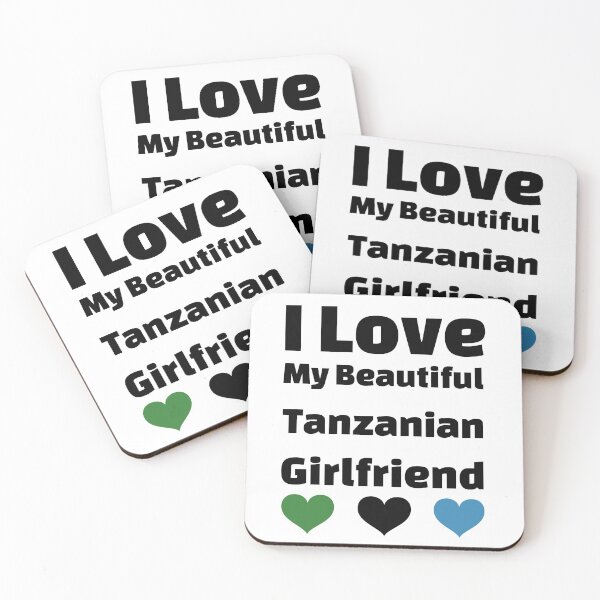 Item preview, I Love My Beautiful Tanzanian Girlfriend - Tanzania Girlfriend designed and sold by DiceNLDesigns.