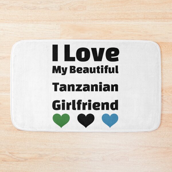 Item preview, I Love My Beautiful Tanzanian Girlfriend - Tanzania Girlfriend designed and sold by DiceNLDesigns.