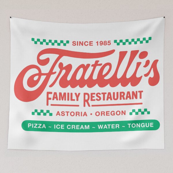 Item preview, Fratelli's Restaurant Goonies Astoria Oregon designed and sold by lorenklein.