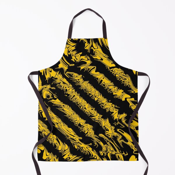 Item preview, Black and Yellow Tribal Stripe designed and sold by BigTexFunkadelic.