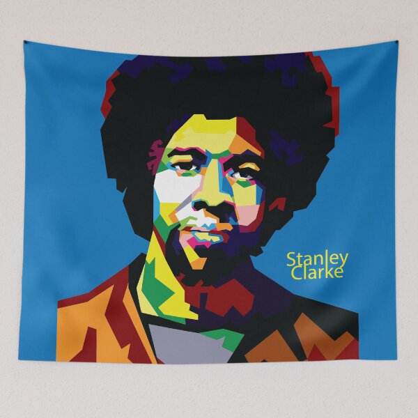 Item preview, Stanley Clarke in WPAP Pop Art Illustration designed and sold by andipasoepati.