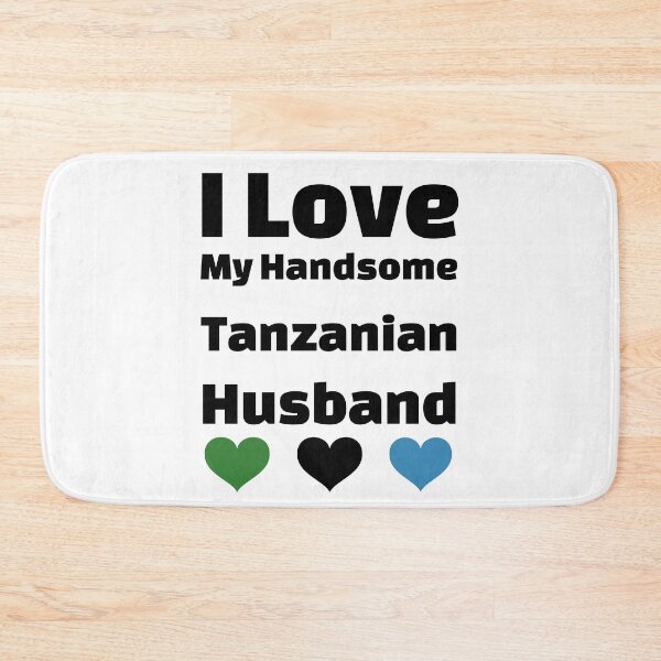 Item preview, I Love My Handsome Tanzanian Husband - Tanzania Husband designed and sold by DiceNLDesigns.