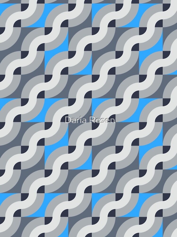 Thumbnail 4 of 4, iPhone Case, Pattern with diagonal waves designed and sold by tukkki.