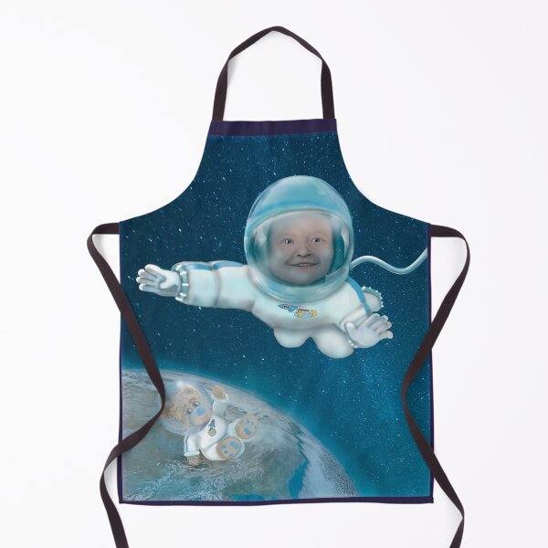 Item preview, Baby Astronaut with Teddy Bear designed and sold by saf-saf.