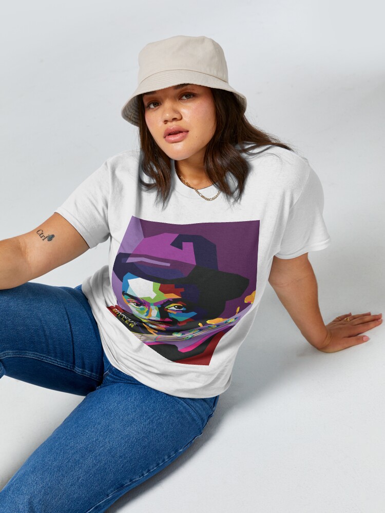 Discover Marcus Miller Dans WPAP Pop Art Illustration T-Shirt