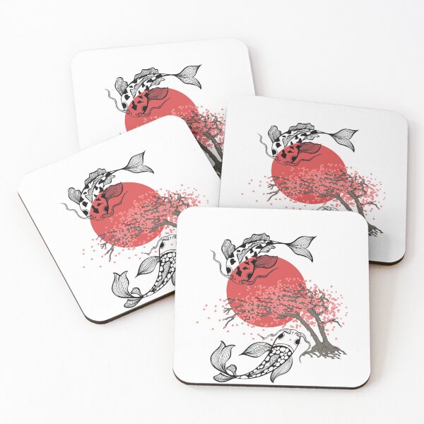 Item preview, Red Moon Koi Fish designed and sold by Growwithme.