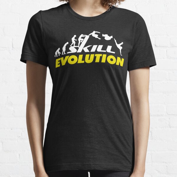 Evolution Parkour T Shirts Redbubble - parkour short roblox