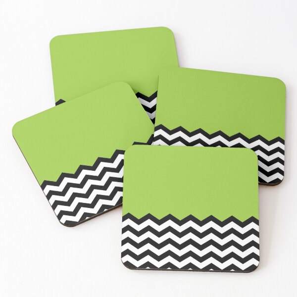 Item preview, Apple Green Chevron designed and sold by OddPop.