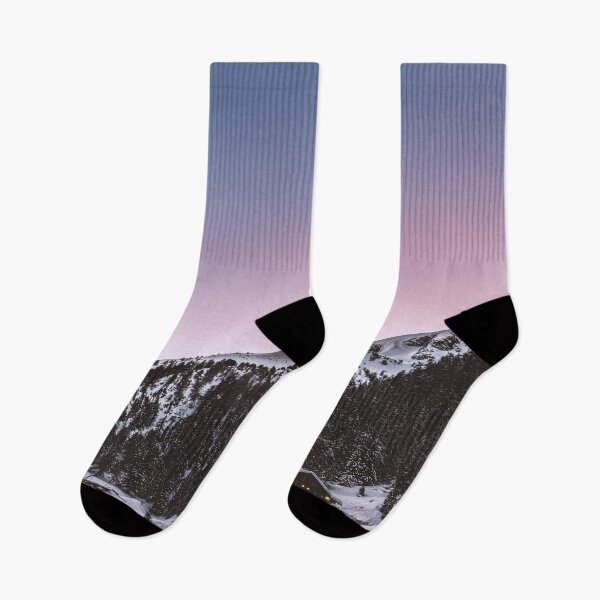 Item preview, chalet in snowy mountains designed and sold by VKHOUSE.