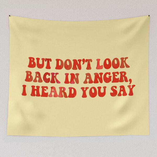 Item preview, but don't look back in anger designed and sold by ausketches.
